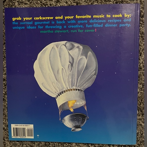 The Surreal Gourmet Entertains by Bob Blumer Cookbook, fun dinner parties - Picture 3 of 5